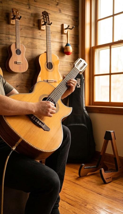 Gosila bajo quinto on stage